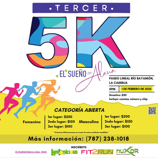 5k Fundación El Sueno de Alana 2025